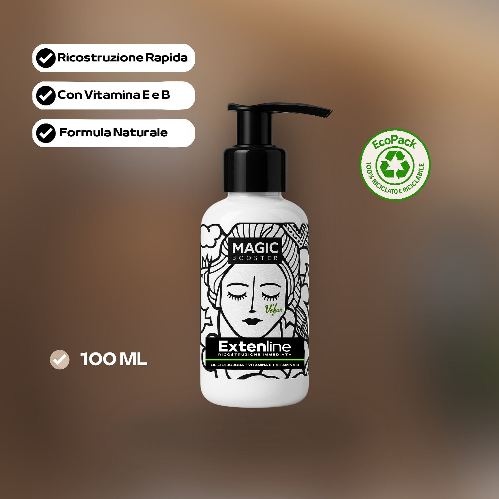 La Crema Riparatrice Istantanea Salva - Capelli | Extenline™ - Extenline